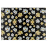 Aquarell-Daisy-Muster für Küche Schneidebrett (Vorderseite)