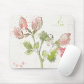 Aquarell der süßen Erbse Mousepad (Mit Mouse)