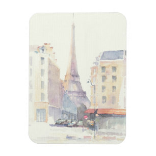 Aquarell des Eiffelturm-  Paris Magnet