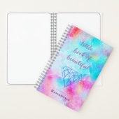 Aquarell Diamant Buch Schöne Positivität (Innen)