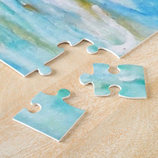 Aquarell - direkt am Meer - Puzzle (Seite)