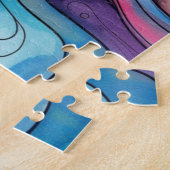 Aquarell-Doodle-Puzzle Puzzle (Seite)