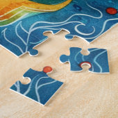 Aquarell-Doodle-Puzzle Puzzle (Seite)