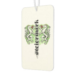 Aquarell Doppel Steiermark Panther Österreich Autolufterfrischer