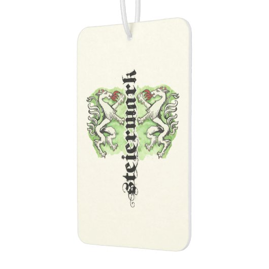 Aquarell Doppel Steiermark Panther Österreich Autolufterfrischer (Links)