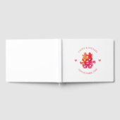 Aquarell Doppelglücklichkeit Blumenzwiebeln Chines Gästebuch (Voll)