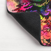 Aquarell-Drache Mousepad #2 (Ecke)