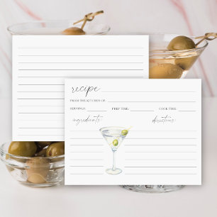 Aquarell Dry Martini Brautrezept