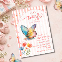 Aquarell Ein kleiner Schmetterling ist unterwegs