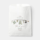 Aquarell ein kleines Fischerbaby sPaper Plat Geschenktütchen (Vorderseite)