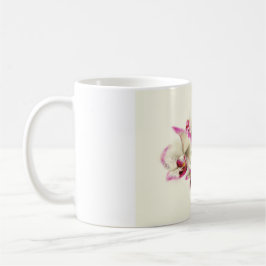 Aquarell einer Orchidee, Phalaenopsis - Kaffeetasse