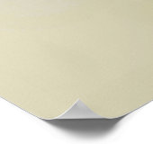 Aquarell eines kleinen Baggers Poster (Ecke)