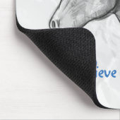 Aquarell-Einhorn Mousepad (Ecke)