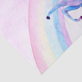 Aquarell-Einhorn-Seidenpapier Seidenpapier (Ausschnitt)