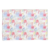 Aquarell-Einhorn-u. Pegasus-Muster Kissenbezug (Vorderseite-Rechts)