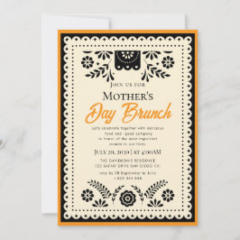 Aquarell-Einladungen zum Muttertagsbrunch Einladung
