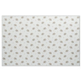 Aquarell-Elefanten-Staubblau-Nursery-Muster Stoff (Fat Quarter (45,7 x 55,9 cm))