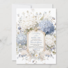 Aquarell Elegant Something Blue Brautparty