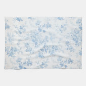 Aquarell Elegante Blüten Geschirrtuch (Horizontal)