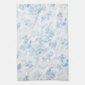 Aquarell Elegante Blüten Geschirrtuch (Vertikal)