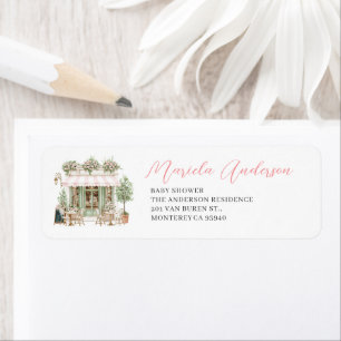 Aquarell Elegantes Boonjoor Bebe-Baby-Shower