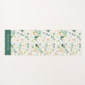 Aquarell Elfenbeincreme Yogamatte (Vorderseite (Horizontal))