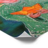 Aquarell Engel Art Print Painting Poster (Ecke)