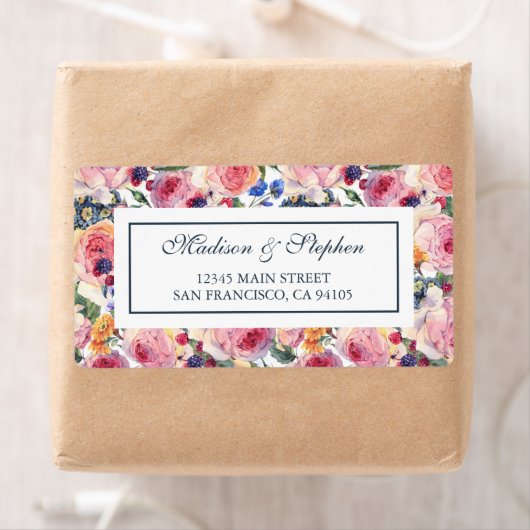 Aquarell | Englische Rose - Hochzeit (Insitu)