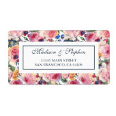 Aquarell | Englische Rose - Hochzeit (Vorne)