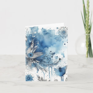 Aquarell-Ephemera Vintage Blank
