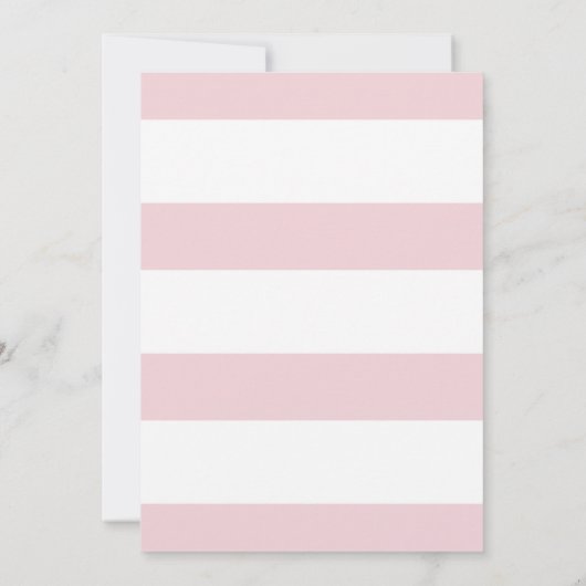 Aquarell erröten rosa Pfingstrosen-erste heilige Einladung (Rückseite)