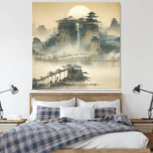 Aquarell Erstellen Sie Ihr eigenes benutzerdefinie Leinwanddruck (Insitu (Schlafzimmer))