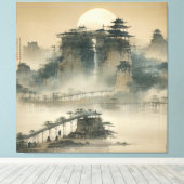 Aquarell Erstellen Sie Ihr eigenes benutzerdefinie Leinwanddruck (Insitu (Holzboden))