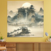 Aquarell Erstellen Sie Ihr eigenes benutzerdefinie Leinwanddruck (Insitu (Wohnzimmer))