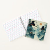 Aquarell Erstellen Sie Ihr eigenes Design-Notebook Notizblock (Innenseite)
