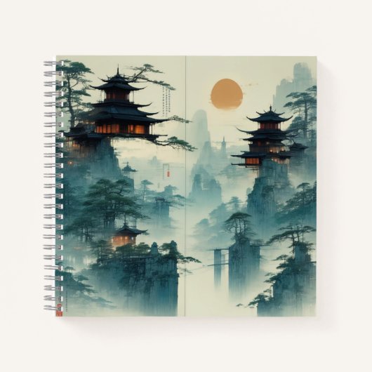 Aquarell Erstellen Sie Ihr eigenes Design-Notebook Notizblock (Vorderseite)