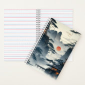Aquarell Erstellen Sie Ihr eigenes Design-Notebook Notizblock (Innen)
