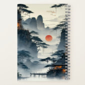 Aquarell Erstellen Sie Ihr eigenes Design-Notebook Notizblock (Rückseite)