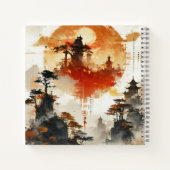 Aquarell Erstellen Sie Ihr eigenes Design-Notebook Notizblock (Rückseite)