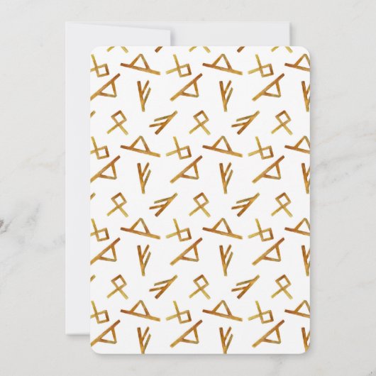 Aquarell Es ist eine Kinderwagen-Party-Kinderdusch Einladung (Rückseite)