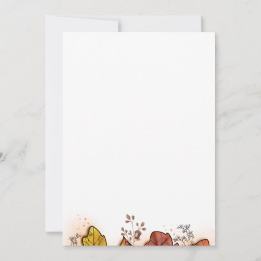 Aquarell Espresso Liebe Braut Brautparty Einladung (Rückseite)