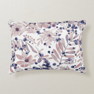 Aquarell Eukalyptus Blaubeere Botanische Kunst Lie Dekokissen