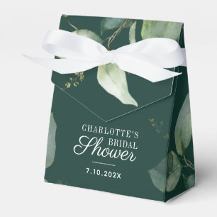 Aquarell-Eukalyptus-Botanical-Brautparty Geschenkschachtel