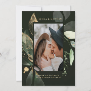 Aquarell-Eukalyptus-Botanik-Grün-Hochzeit   Einladung