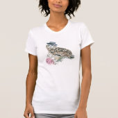 Aquarell-Eule T-Shirt (Vorderseite)