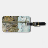 Aquarell-europäische Schwingen-Fahrt der Gepäckanhänger (Vorderseite horizontal)