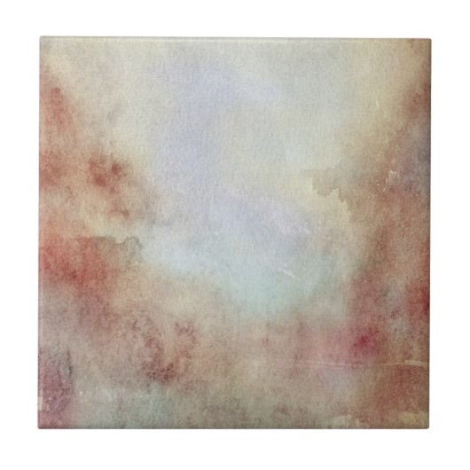 Aquarell-Fall-Hintergrund Fliese (Vorderseite)