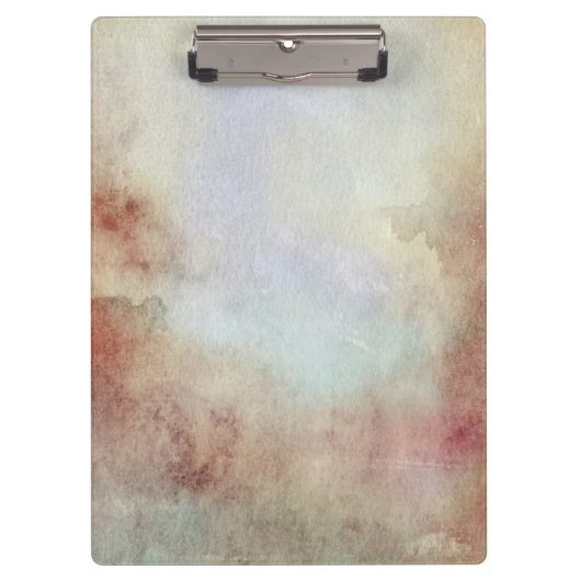 Aquarell-Fall-Hintergrund Klemmbrett (Vorderseite)