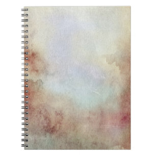 Aquarell-Fall-Hintergrund Notizblock