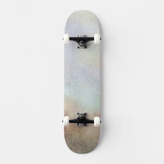 Aquarell-Fall-Hintergrund Skateboard (Vorderseite)